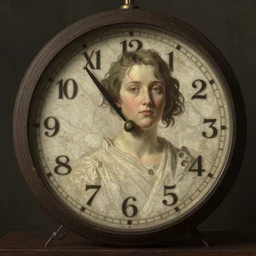 the passage of time, artwork by honore daumier, digital art, 4 k quality, unrealengine, cgsociety