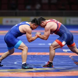 two ais armwrestling