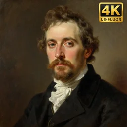 very detailed masterpiece portrait painting of Stable Diffusion!!, 4k resolution J.C. leyendecker!!