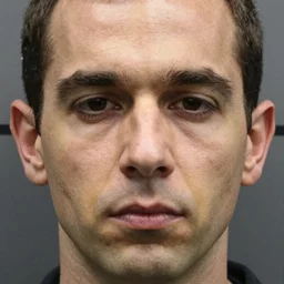 mugshot close - up of nicolas sarkozy plastic surgery, wax face, cinestill 8 0 0 t 3 5 mm, heavy grain, low quality, high detail