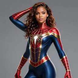 zendaya as spider - woman, intricate, elegant, glowing lights, highly detailed, digital painting, artstation, glamor pose, concept art, smooth, sharp focus, illustration, art by artgerm and greg rutkowski, artey freytag
