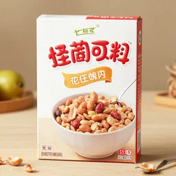 a box of peanuts cereal