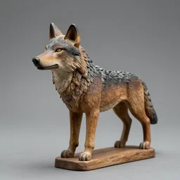 wolf, paleolithic figurine
