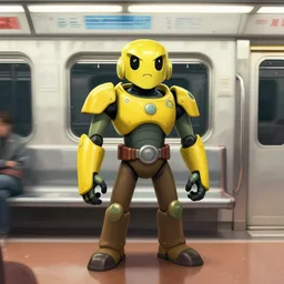 metroid in the subway