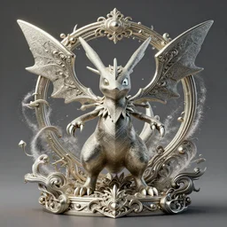 a ghost pokemon by beeple and James Gilleard and Justin Gerard, ornate, dynamic, particulate, intricate, elegant, highly detailed, centered, artstation, smooth, sharp focus, octane render
