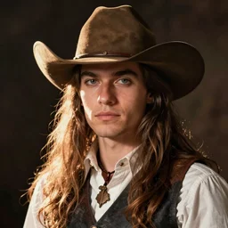 Yuval noah harari as a cowboy
