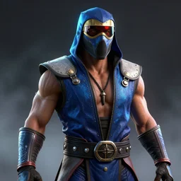 a highly detailed portrait of subzero mortal kombat, extremely coherent, photorealistic, studio lighting, high detail, vivid colors, unreal engine, octane render, art by wlop artstation, fog volumes, vivid color glow, post processing, cgsociety, award winning, masterpiece