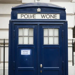 1950s metropolitan police box, 1950s police box, london police box