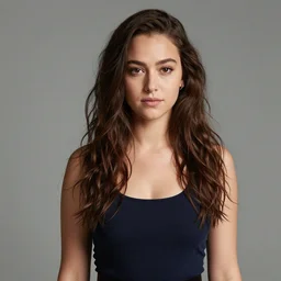 Austronesian Emmy Rossum, realistic, photo studio, HDR, 8k, trending on artstation