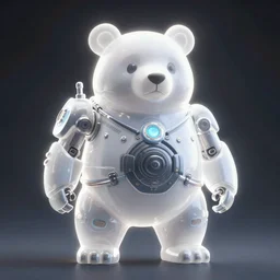 bear - tank machine mecanical creature robot of horizon forbidden west horizon zero dawn radiating a glowing aura global illumination ray tracing hdr fanart arstation by ian pesty and alena aenami artworks in 4 k