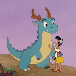 still from the cartoon the reluctant dragon ( 1 9 5 1 ) directed by walt disney