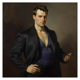 Charles Xavier  from the X-Men by William Adolphe Bouguereau