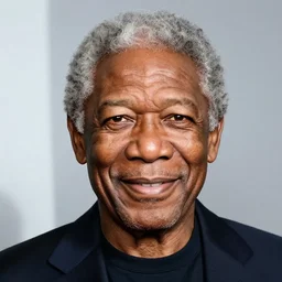 morgan freeman smiling at the camera, trypophobia