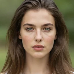 beautiful woman, portrait, natural look with blemishes, extremely detailed, outdoor natural lighting, by mark mann,
