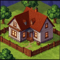 a large house, from a point and click graphic adventure game made in 1992