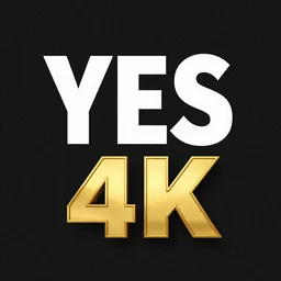 slogan that says YES , 4k