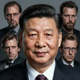 xi jinping face is recognizable, xi jinping is cryptkeeper from tales from the cryptkeep, mix, by donato giancola and greg rutkowski and wayne barlow and zdzisław beksinski, realistic face, digital art