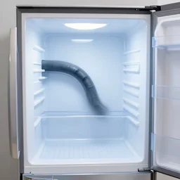 a fridge selling a wormhole leading to nowhere