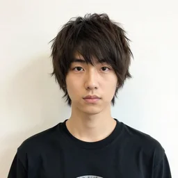 linus sebasastian with a karen haircut