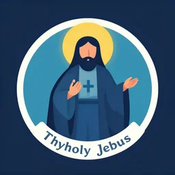 thyholyjebus 7 7 profile picture vector art illustration