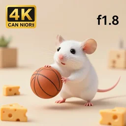 high quality presentation photo of cute anthropomorphic rats playing basketball with cheese, photography 4k f1.8 anamorphic bokeh 4k Canon Nikon