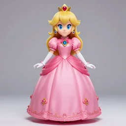 Photograph of princess peach, modeling shoot