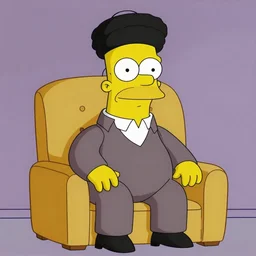 Abdelaziz Bouteflika in the Simpsons