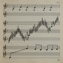 an biophonic musical score,