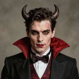 Portrait of a Vampire, hyper detailed, photorealistic, digital art, trending on ArtStation