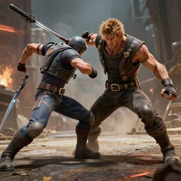 intense boss fight 3d render, 8k resolution, high definition, unreal engine —n 4