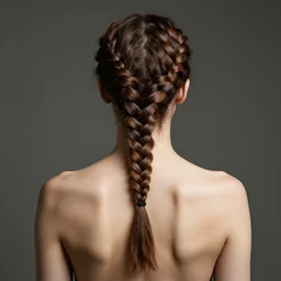 woman with plaits, back view, by alyssa monks, joseph todorovitch, serge marshennikov