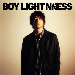 album cover of boy lightness darkness by akihiko yoshida