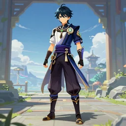 new Genshin Impact character concept art
