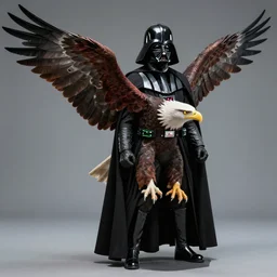 f 1 5 strike eagle in darth vadar livery. studio photography. magazine advert.