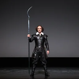kabuki production of shakespeare's hamlet on stage in tokyo