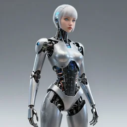 cyborg girl by md. h 3, arstation