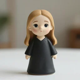 high quality presentation photo of a cute greta thunberg porcelain doll in the style of mark ryden photography 4k, f1.8 anamorphic, bokeh, 4k, Canon, Nikon