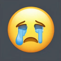 sad crying emoji 😢