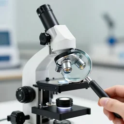 infinity magnifying microscope