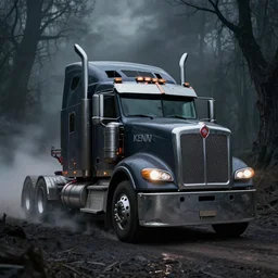 Kenworth T660 escaping the Abyss, gothic