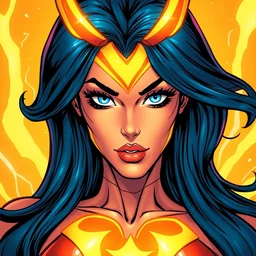 michael golden and j. scott campbell comic cover art, full body starfire, perfectly symmetrical facial features, tight fit, rim lighting, vivid colors, chris achilleos