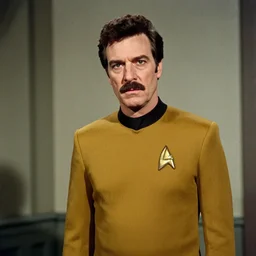 Chekhov from Star Trek (1966) but played by an actual Russian