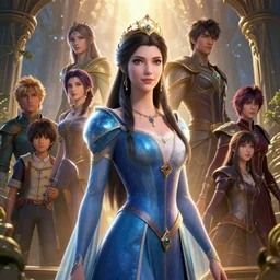 highly detailed portrait of beautiful princess in avatar, stephen bliss, unreal engine, fantasy art by greg rutkowski, loish, rhads, ferdinand knab, makoto shinkai and lois van baarle, ilya kuvshinov, rossdraws, tom bagshaw, global illumination, radiant light, detailed and intricate environment