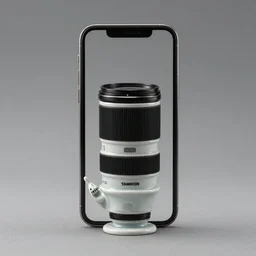 porcelain figurine of an iphone, in the center of the frame, amazing craftsmanship, Tamron SP 90mm F/2.8 Di VC USD Macro