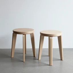the twins stool by tadao ando