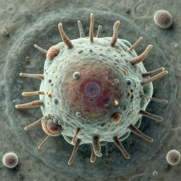 microscopic image of an alien microorganism by Ernst Haeckel