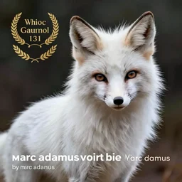 white fox anthropomorphic woman picture taken by marc adamus