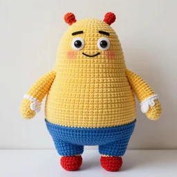 crochet pattern of big chungus