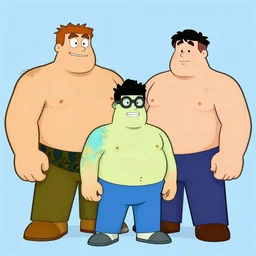 overweight transformers, 8 0 s cartoon
