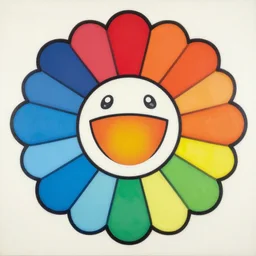 a painting by Takashi Murakami